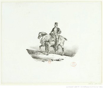 Géricault - Un postillon, btv1b100281080