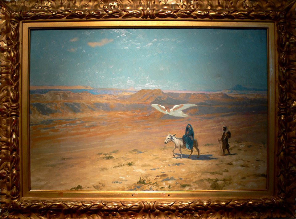Gérôme - La fuite en Egypte - cadre