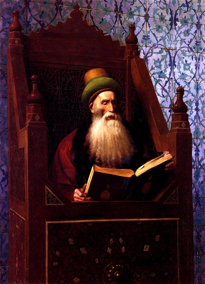 Gérôme - Mufti Reading in His Prayer Stool