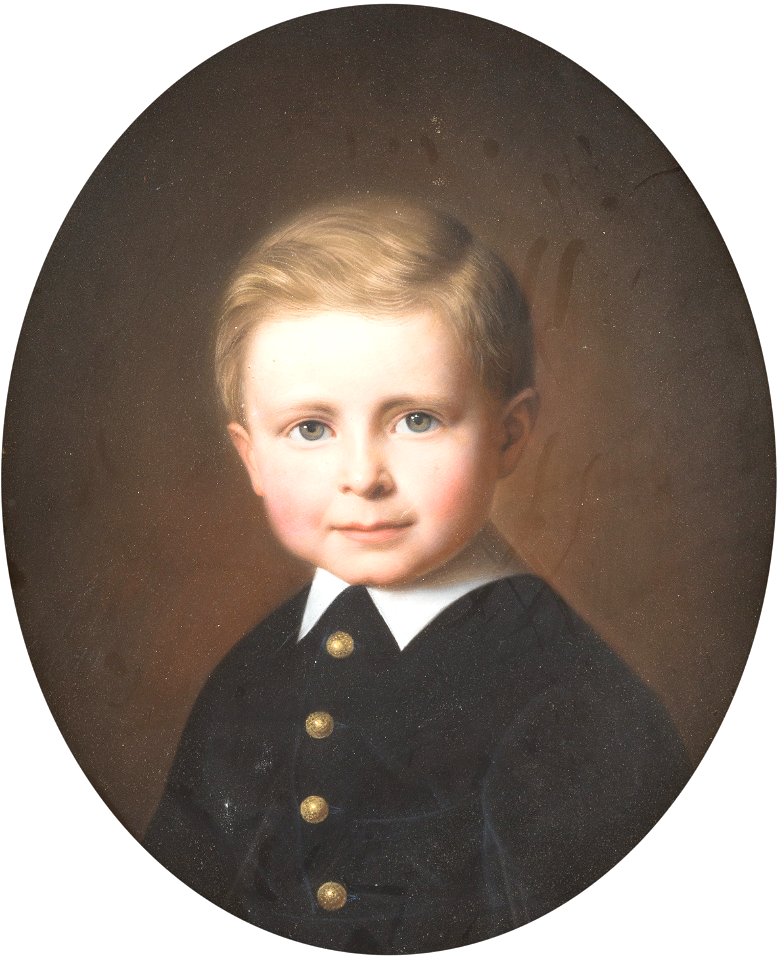 H Siebert Knabenbildnis 1874