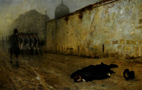 Gérôme--Execution of Marshall Ney--1868--Sheffield