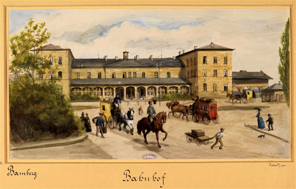 H Ruhland Bamberger Bahnhof