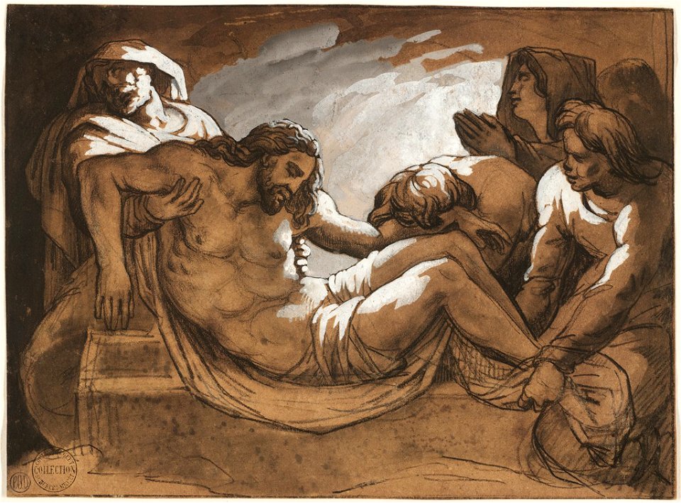 Géricault - The Entombment, 1816-1817