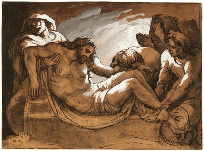 Géricault - The Entombment, 1816-1817
