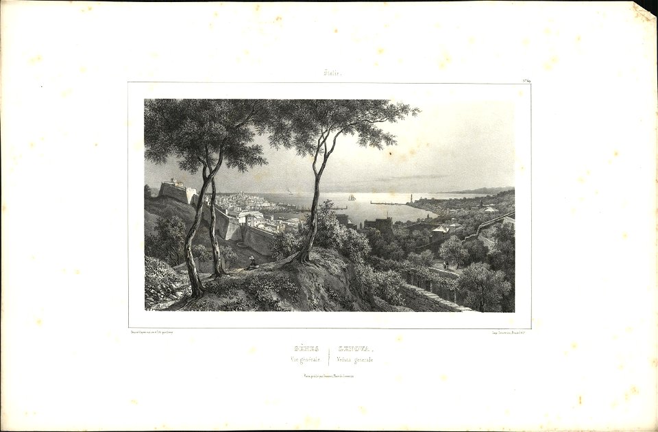 Gênes Vue générale, objectnr A 57856