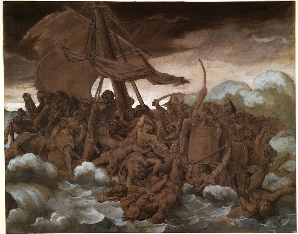 Géricault - The Mutiny on the Raft of the Medusa, 1818