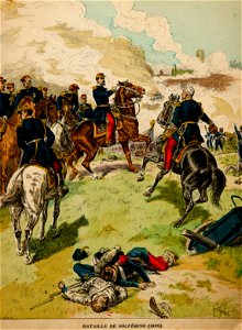 H. Grobet - Bataille de Solférino (1859)