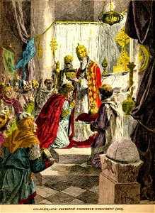 H. Grobet - Charlemagne couronné empereur d'Occident (800)