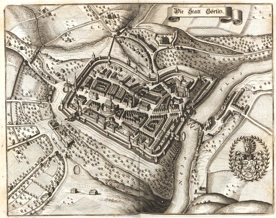 Görlitz 1650 Merian