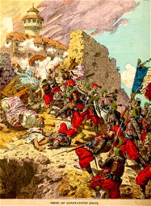 H. Grobet - Prise de Constantine (1837)
