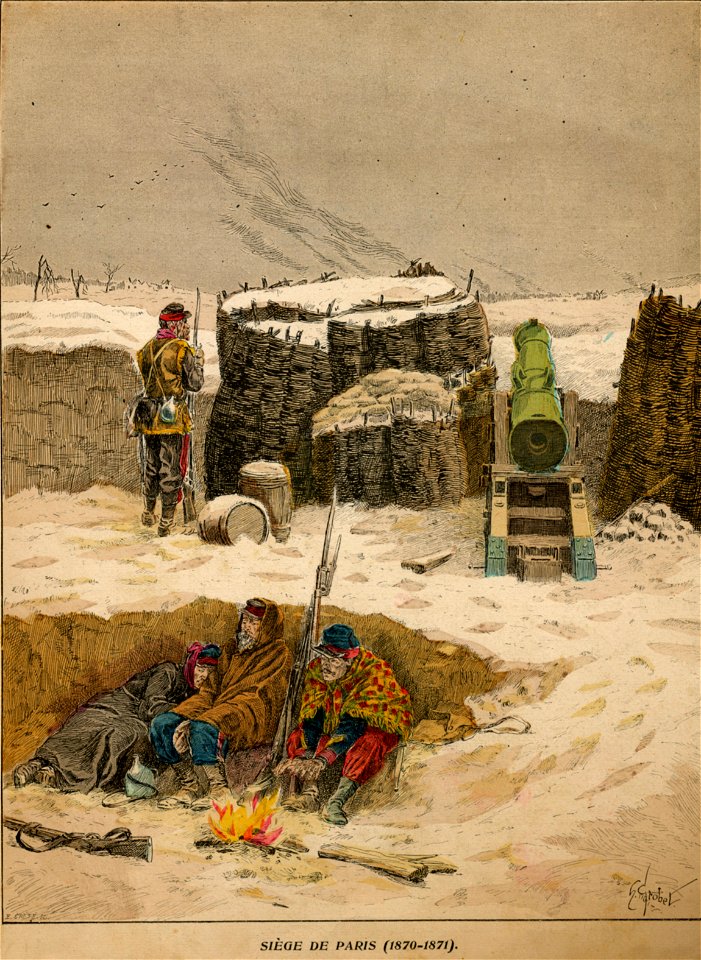 H. Grobet - Siège de Paris (1870-1871)