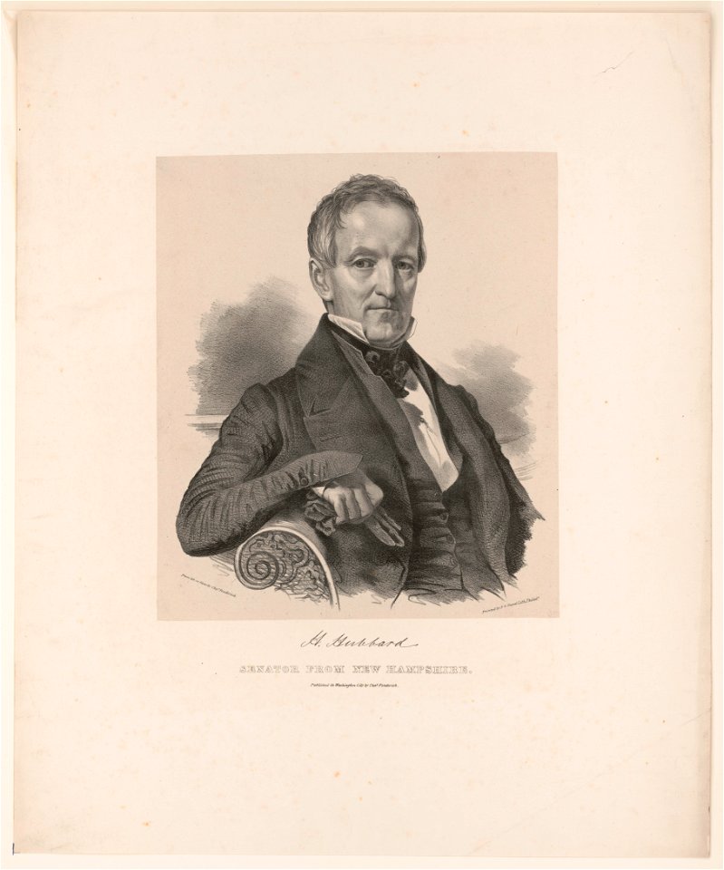 H. Hubbard, senator from New Hampshire - from life on stone by Chas. Fenderich. LCCN2017657760