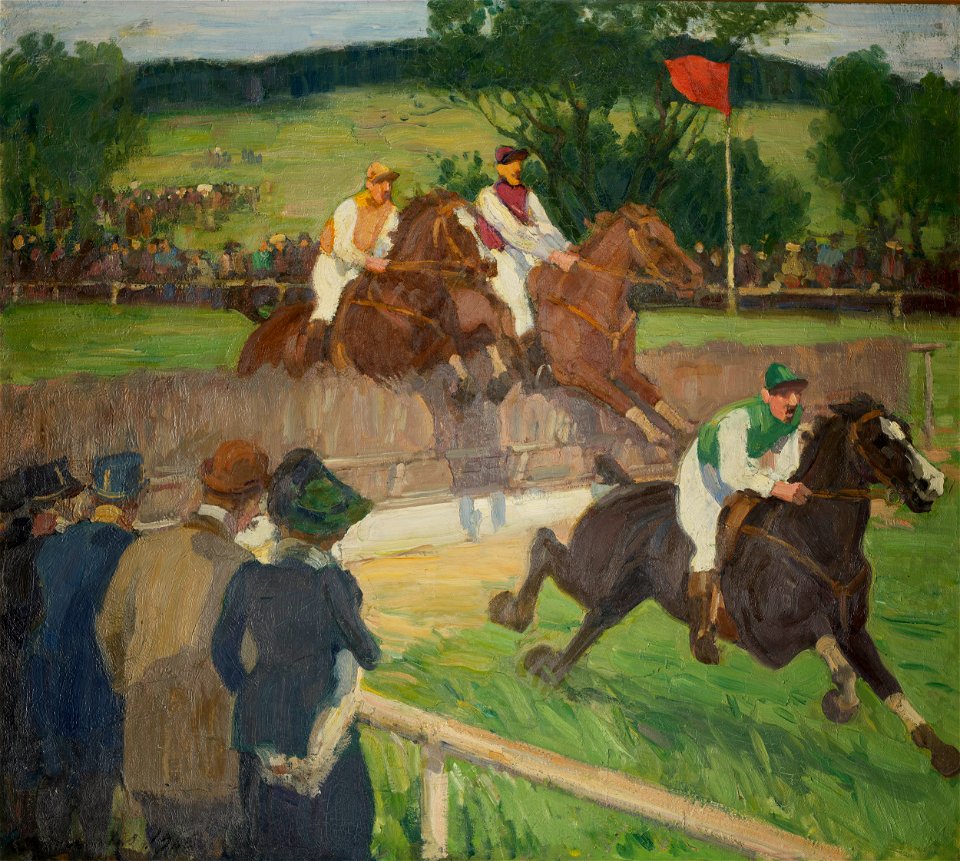 Gösta von Hennigs Horse Racing Thielska 123