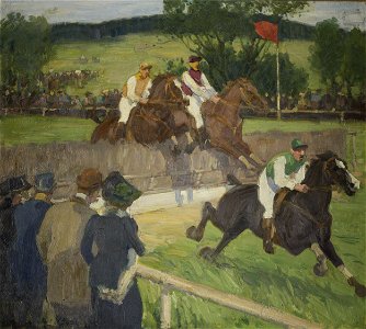 Gösta von Hennigs Horse Racing Thielska 123