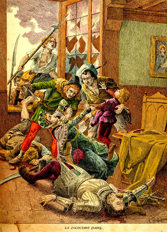H. Grobet - La Jacquerie (1358)