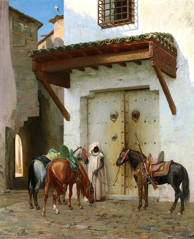 Gérôme - La Halte, 1875