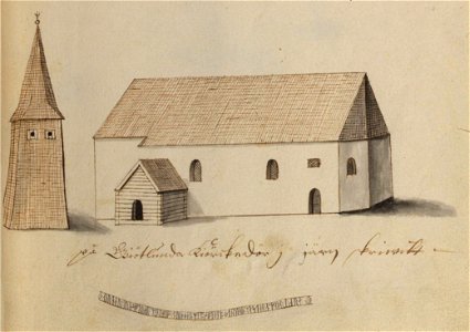 Götlunda kyrka, Västergötland - Peringskiöld