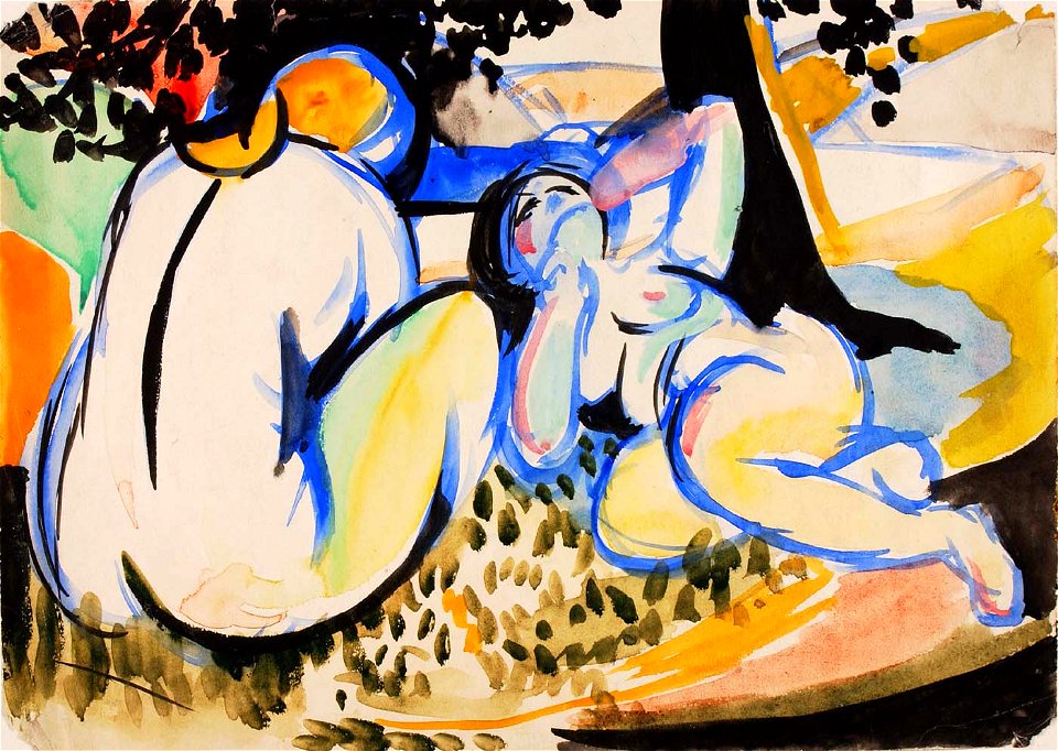 H. Lyman Saÿen - Nudes - 1967.6.12 - Smithsonian American Art Museum