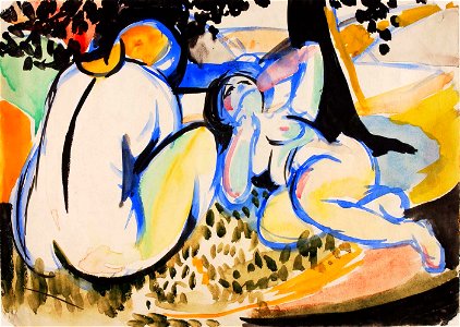 H. Lyman Saÿen - Nudes - 1967.6.12 - Smithsonian American Art Museum