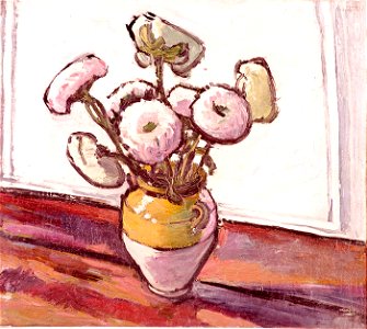 H. Lyman Saÿen - Zinnias - 1967.6.23 - Smithsonian American Art Museum
