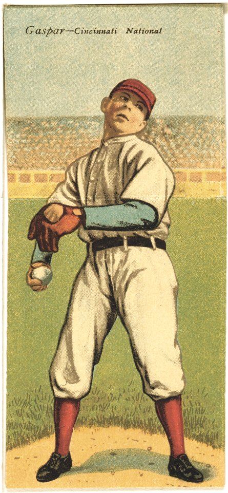 H. L. Gaspar-Thomas R. Clarke, Cincinnati Reds, baseball card portrait LCCN2007683865