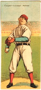 H. L. Gaspar-Thomas R. Clarke, Cincinnati Reds, baseball card portrait LCCN2007683865