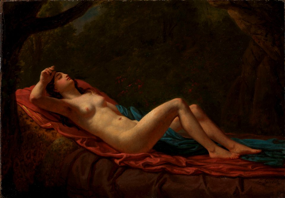 Johan Gørbitz - Sleeping Nymph - NG.M.00800 - National Museum of Art, Architecture and Design