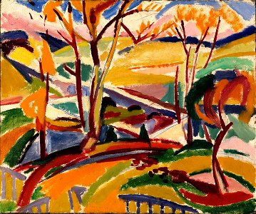 H. Lyman Saÿen - Valley Falls I - 1968.19.1 - Smithsonian American Art Museum
