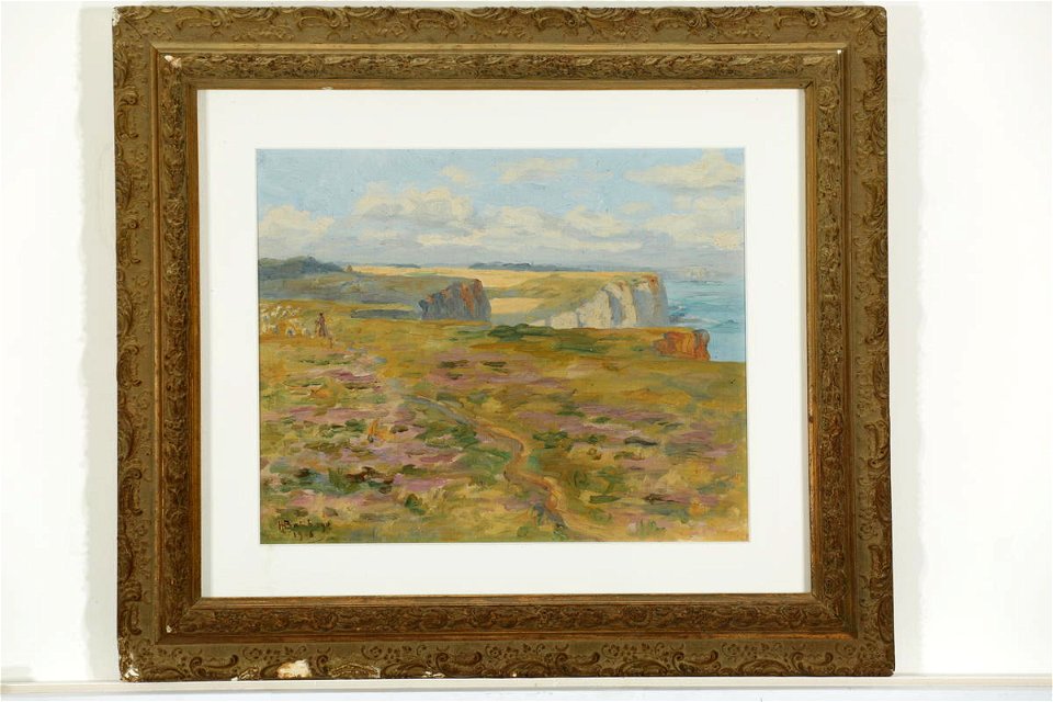 H I Babbage - Coast of Normandy - Sarjeant Gallery