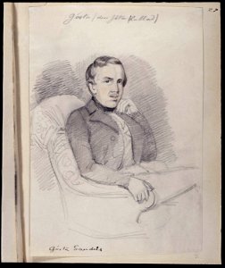 Gösta den söta kallad. Gösta Sandels. Fritz von Dardel - Nordiska Museet - NMA.0037329