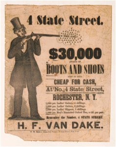 H.F. Van Dake. 4 State Street - T.W. Strong. LCCN2012649707