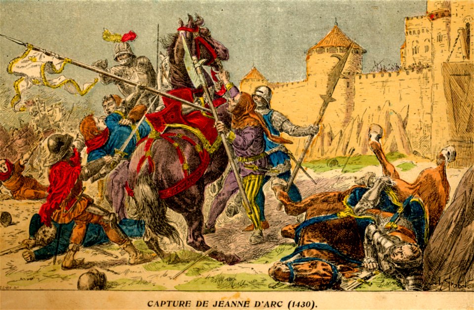 H. Grobet - Capture de Jeanne d'Arc (1430)