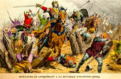H. Grobet - Guillaume le Conquérant à la bataille d'Hastings (1066)