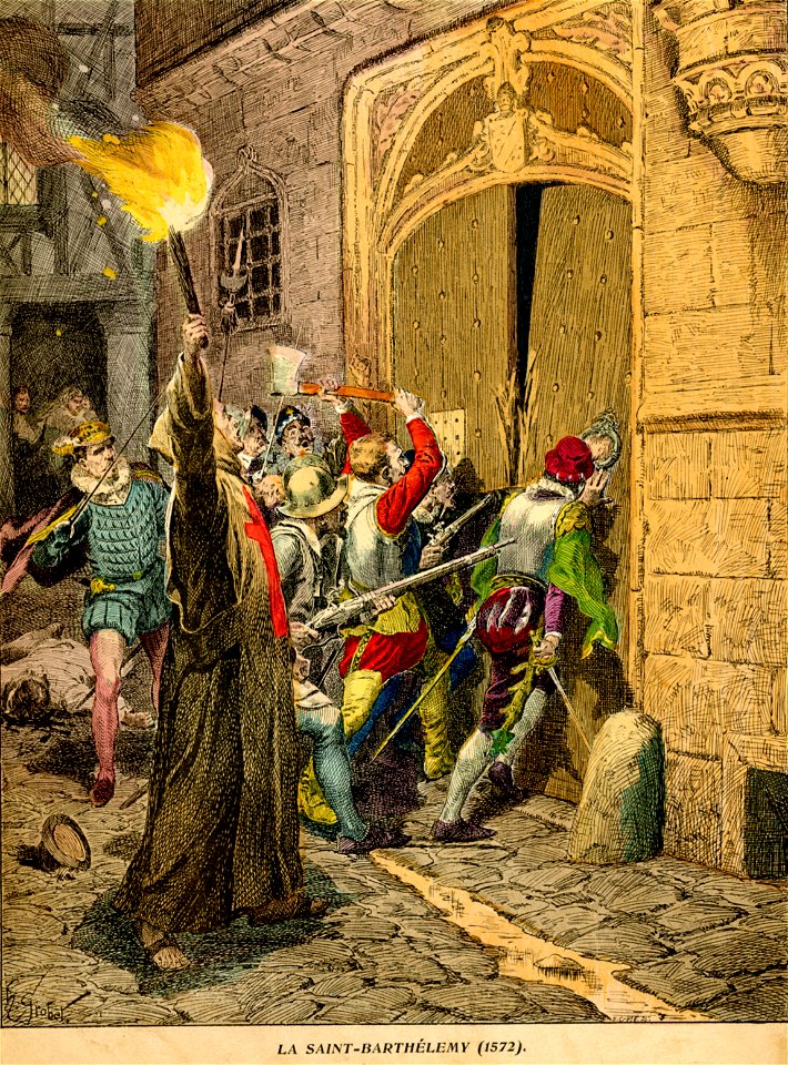 H. Grobet - La Saint-Barthélemy (1572)