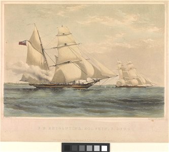 H.M. Brigantine Dolphin, 3 Guns RMG PW8073