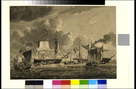 H.M. George IV passing Yarmouth on his return from Edinburgh, 1822 RMG PX9799