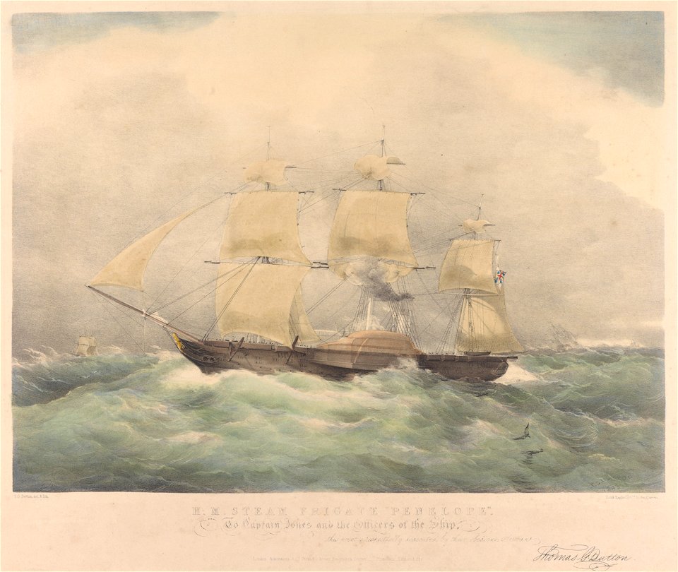H.M. Steam frigate Penelope - RMG PY0922