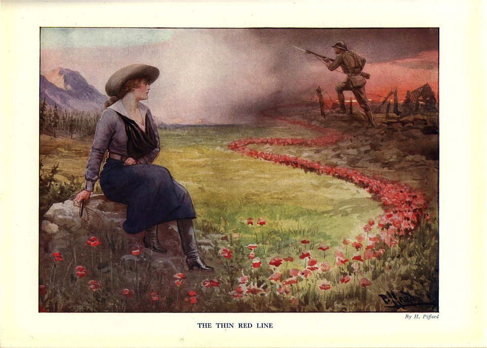H. Piffard - The Thin Red Line