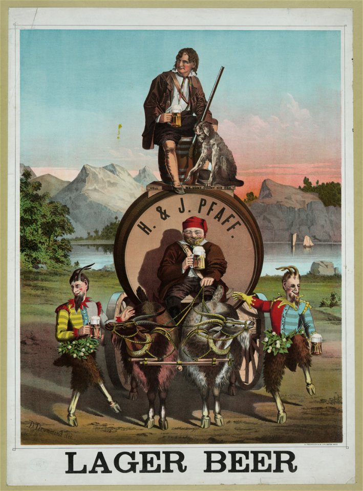H. & J. lager beer - D. Drummond, del. LCCN92506105