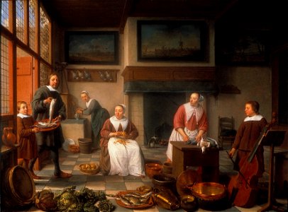H.M. Sorgh - Jacob Bierens (1622-1664), zijn echtgenote Cornelia Haeck(16 - C1146 - Cultural Heritage Agency of the Netherlands Art Collection