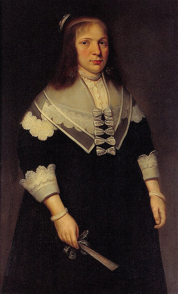 H. Coster - Portret van een vrouw uit de familie Verschoor - C6 - Instituut Collectie Nederland