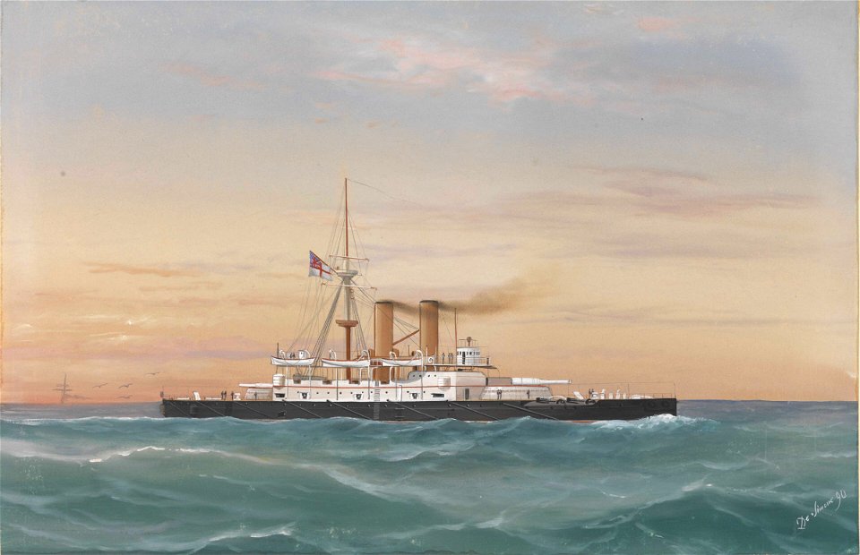 H.M.S. Collingwood RMG PW8184