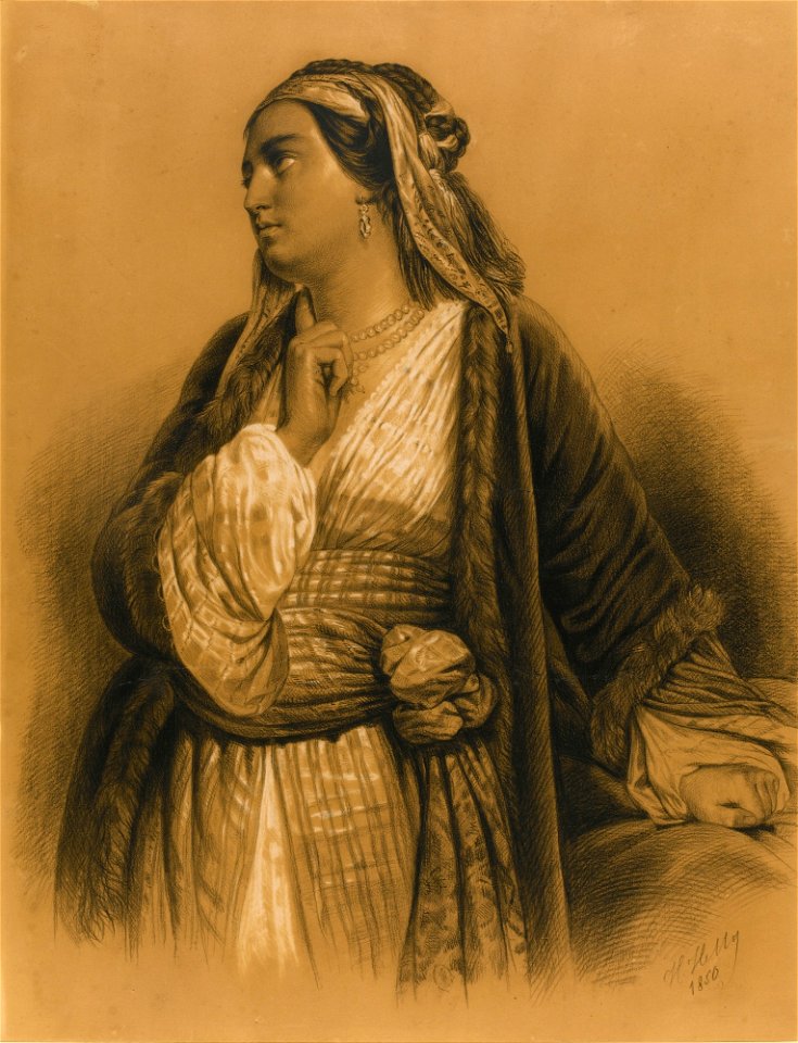 H. Helley - Portrait of Kira Vassiliki