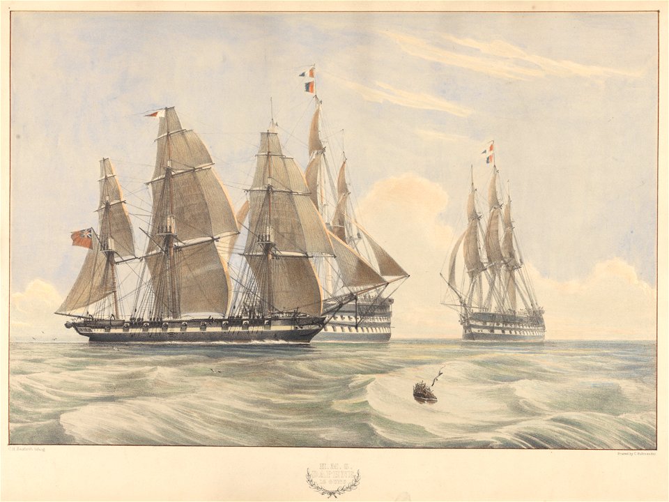 H.M.S. Daphne, 18 guns RMG PY0884