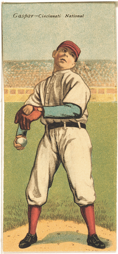 H. L. Gaspar-Thomas R. Clarke, Cincinnati Reds, baseball card portrait LCCN2007683865