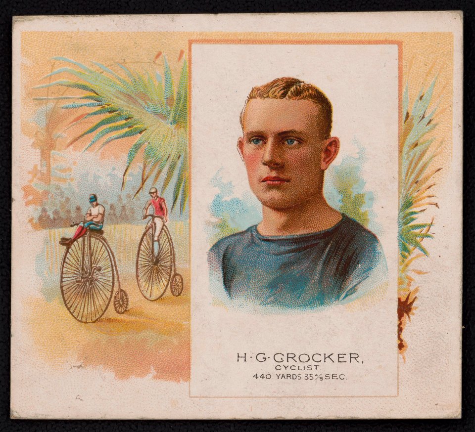 H.G. Crocker, cyclist 440 yards 35-4-5 sec. LCCN2018646100