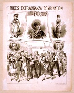 H.M.S. Pinafore Rice's extravaganza combination. LCCN2014635739