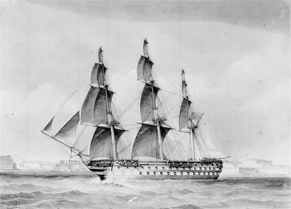 H.M.S. Vengeance 1855 RMG 2205