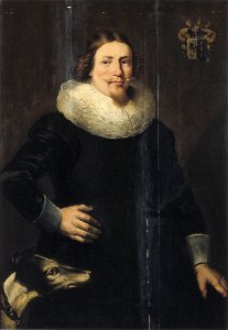 H.W. Wieringa - Mansportret, mogelijk Saco van Teyens (1601-1650) - NK3407 - Instituut Collectie Nederland