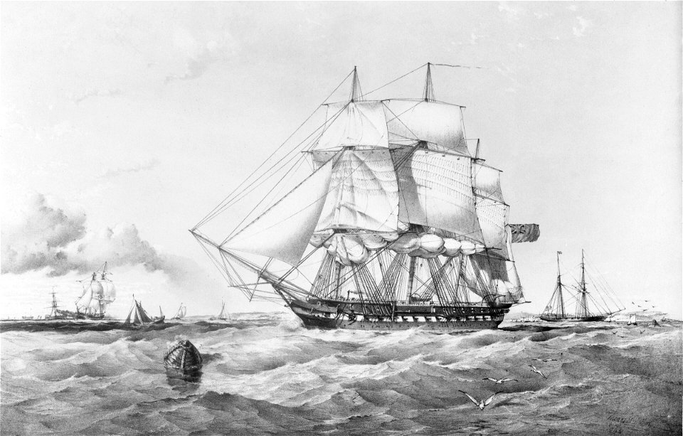 H.M.S. Maeander 44 Guns RMG A2249